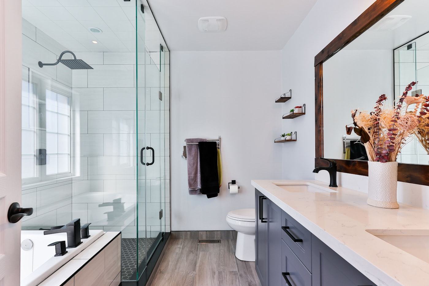 Condo bathroom upgrade sample